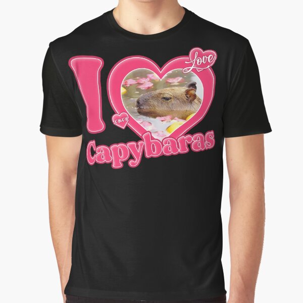 Item preview, i love capybaras designed and sold by PigSucculent.