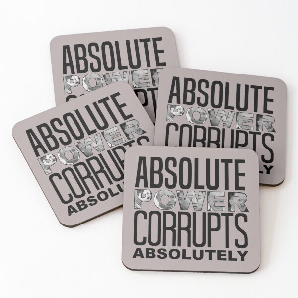 Item preview, Absolute Power Corrupts Absolutely (dictator edition)   designed and sold by Shirtmansshop.