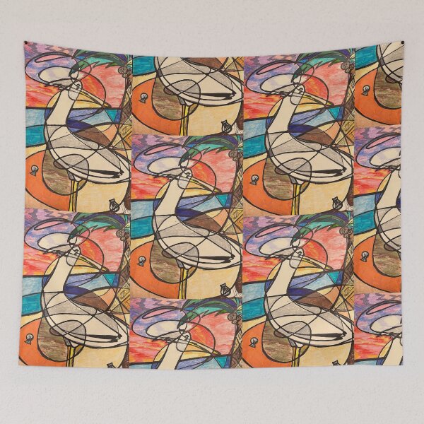 Item preview, Sea gull scribble scape designed and sold by Artladyjen.