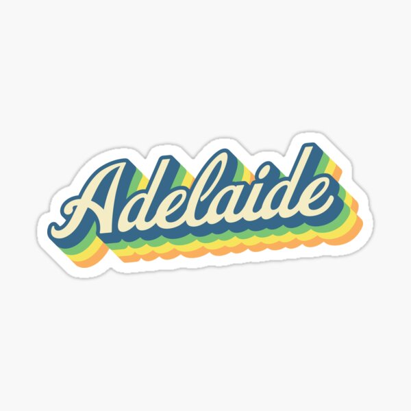 Item preview, Adelaide Australia Retro City designed and sold by VintageRetroDep.