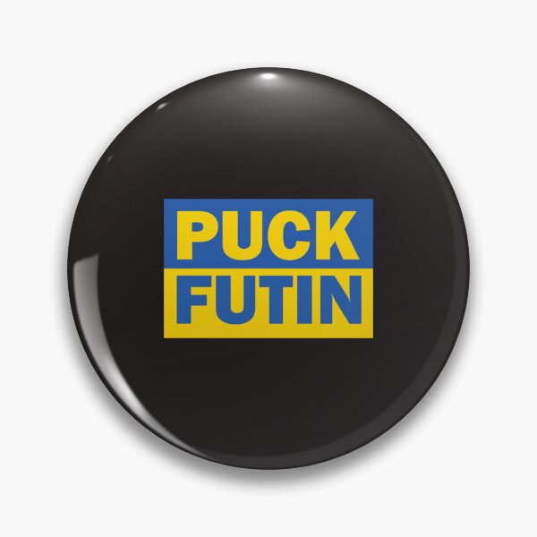 Item preview, PUCK FUTIN UKRAINE FLAG   designed and sold by Shirtmansshop.