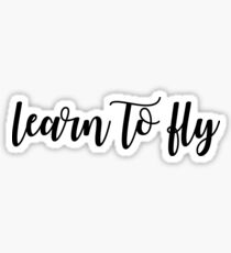 Learn To Fly - Foo Fighters Sticker