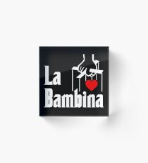La Bambina Acrylic Block