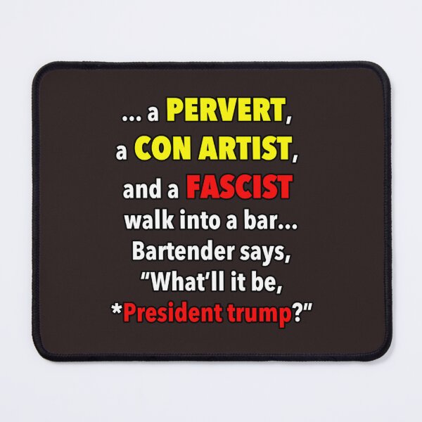 Item preview, trump... a bad joke   designed and sold by Shirtmansshop.