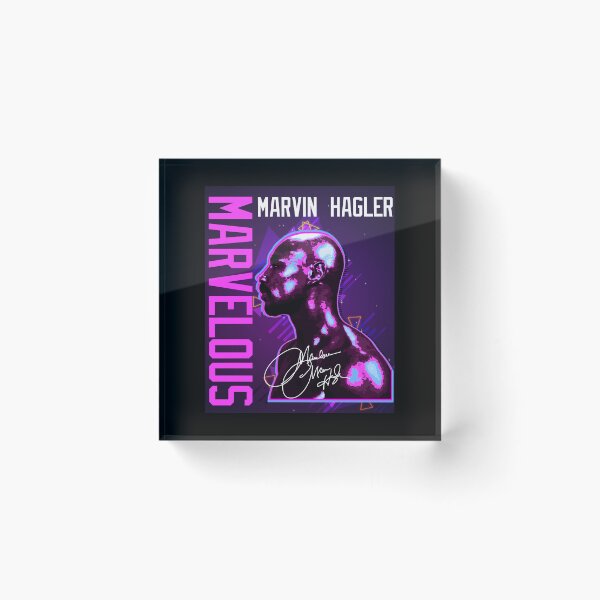 Item preview, Vintage Marvelous Marvin Hagler Boxing Legend Signature Retro 80s 90s Rap Style designed and sold by RamonaBernhard.