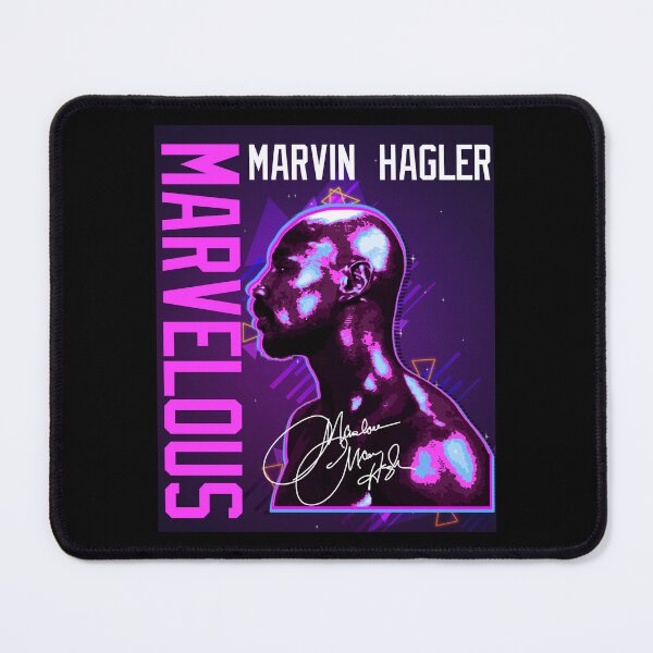 Item preview, Vintage Marvelous Marvin Hagler Boxing Legend Signature Retro 80s 90s Rap Style designed and sold by RamonaBernhard.