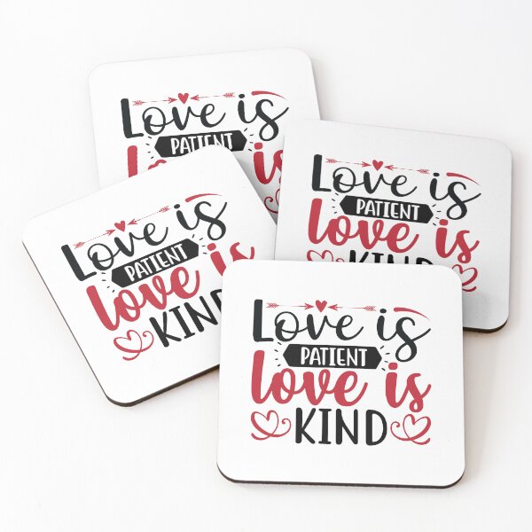 Item preview, Love is Patient. Love is Kind. designed and sold by Romper65.