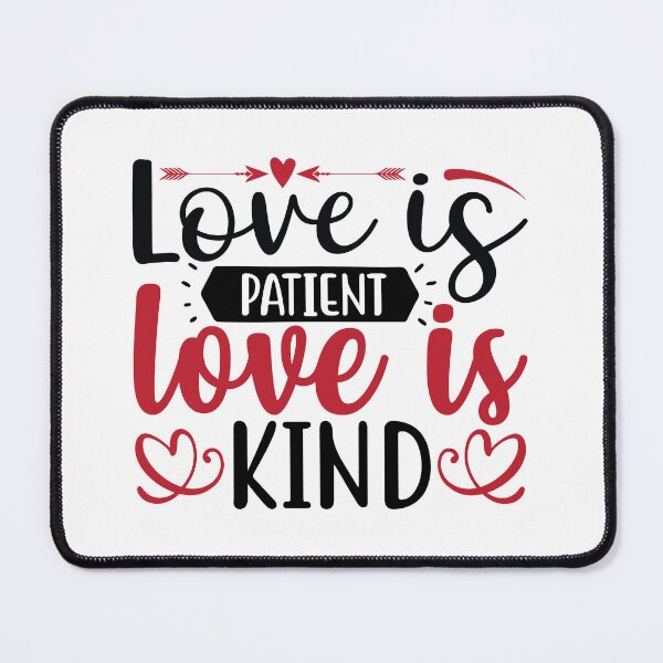 Item preview, Love is Patient. Love is Kind. designed and sold by Romper65.