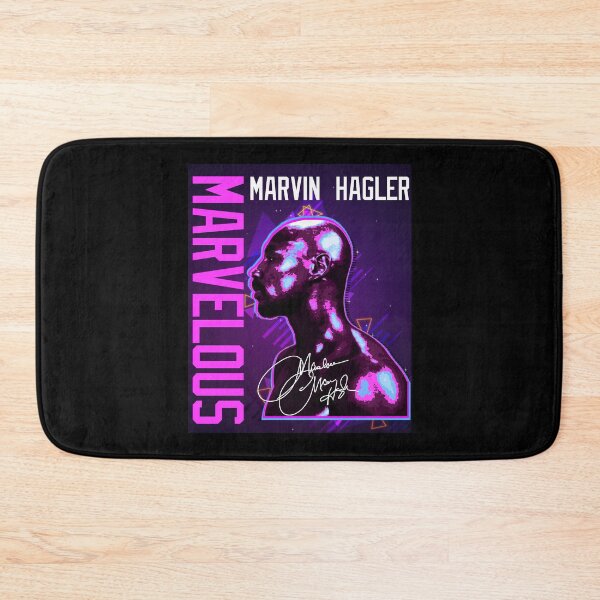 Item preview, Vintage Marvelous Marvin Hagler Boxing Legend Signature Retro 80s 90s Rap Style designed and sold by RamonaBernhard.