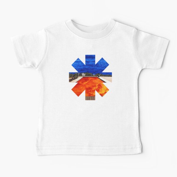 arc-en-ciel rouge chaud T-shirt bébé