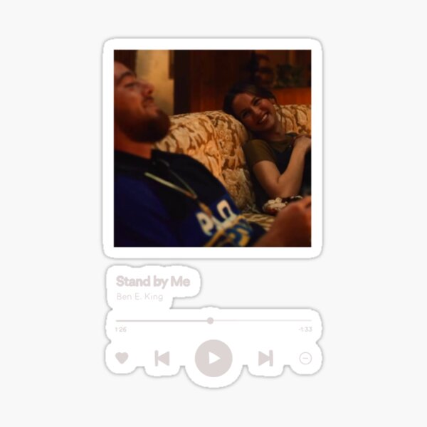 "Stand by me Euphoria " Sticker for Sale by GraceAug Redbubble