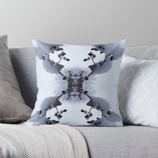 Snow Bow #1 Throw Pillow