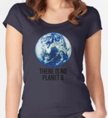 There is no Planet B Women's Fitted Scoop T-Shirt