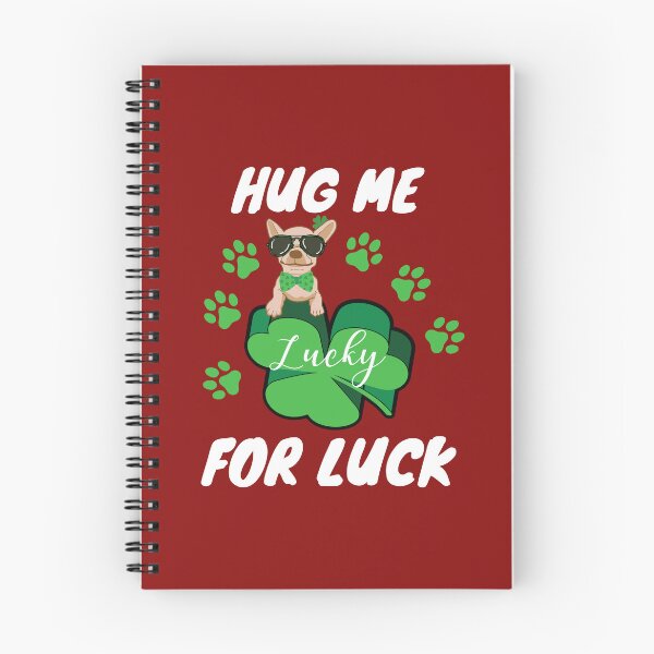 Item preview, Hug Me For Luck, Funny Lucky Dog designed and sold by BronikowskiART.