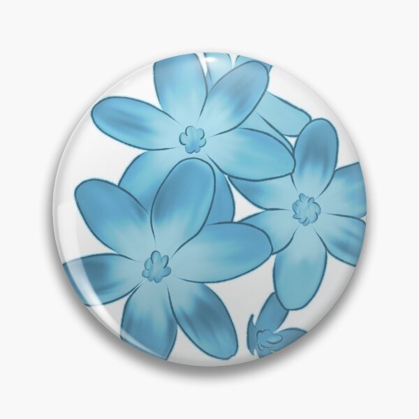 Artikelvorschau, Hübsches blaues Blumen-Design entworfen und verkauft von amsonia-art.