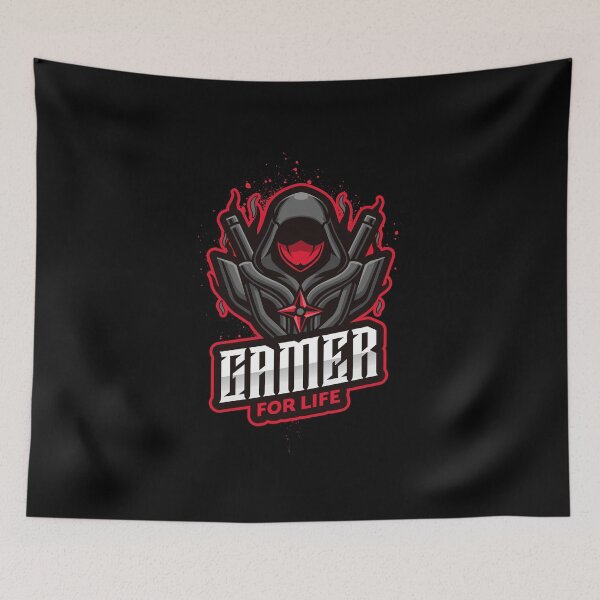 Item preview, Gamer for Life with Modern Shadow Ninja designed and sold by PRIVARSHU.