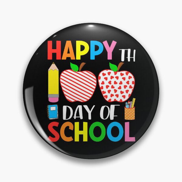Item preview, 100th Day Of School Hearts Stripes Teacher And Student Gift designed and sold by PrincessBrogan.