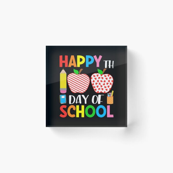 Item preview, 100th Day Of School Hearts Stripes Teacher And Student Gift designed and sold by PrincessBrogan.
