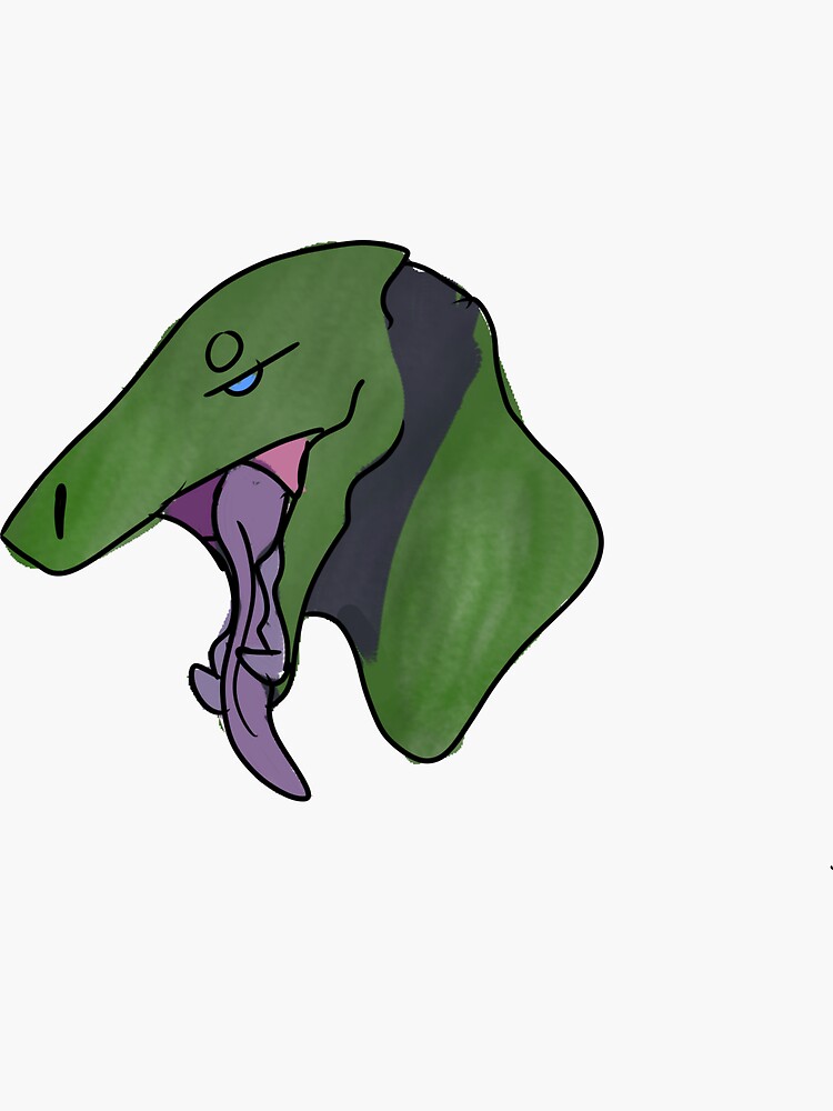 Lizard Blep Sticker For Sale By Seventhcalico Redbubble