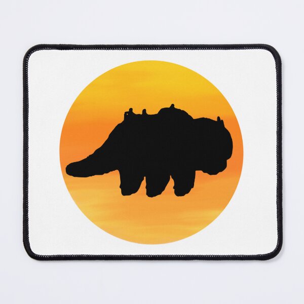 Item preview, Flying Bison Sunset Silhouette - Orange designed and sold by ZuriAmbessa.