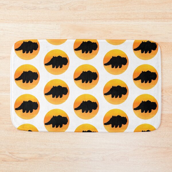 Item preview, Flying Bison Sunset Silhouette - Orange designed and sold by ZuriAmbessa.