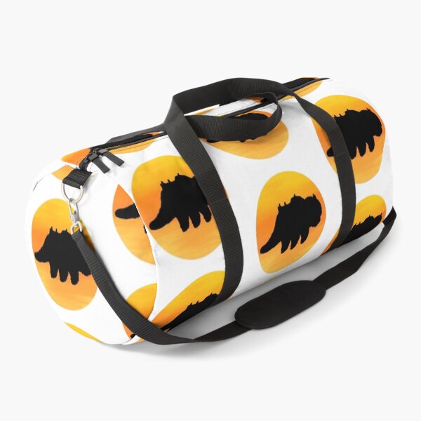Item preview, Flying Bison Sunset Silhouette - Orange designed and sold by ZuriAmbessa.