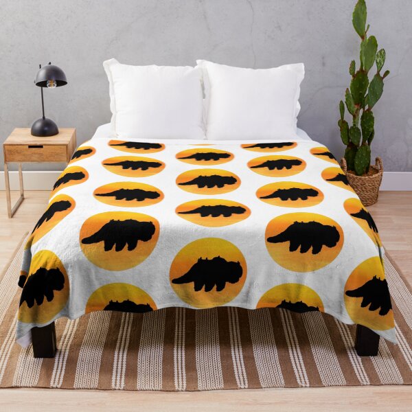 Item preview, Flying Bison Sunset Silhouette - Orange designed and sold by ZuriAmbessa.
