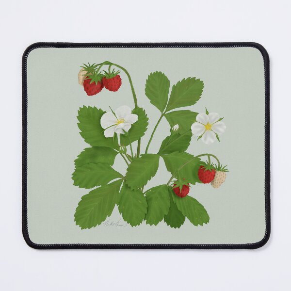 Item preview, Wild Strawberries designed and sold by Heather Hinam.