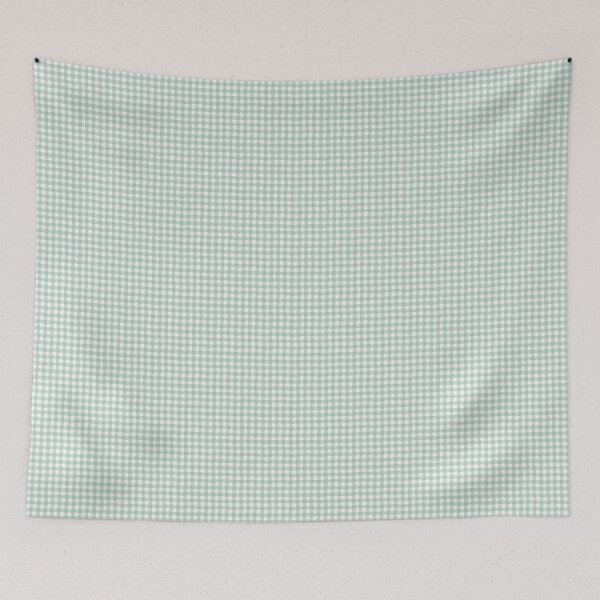 Item preview, Gingham - sea designed and sold by Chelsea Jay.