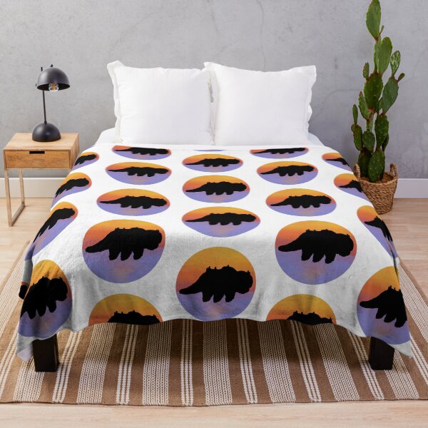 Item preview, Flying Bison Ocean Sunset Silhouette designed and sold by ZuriAmbessa.