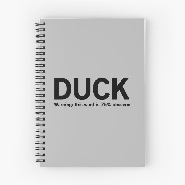 Item preview, Duck. Warning this word is 75% obscene  designed and sold by bawdy.