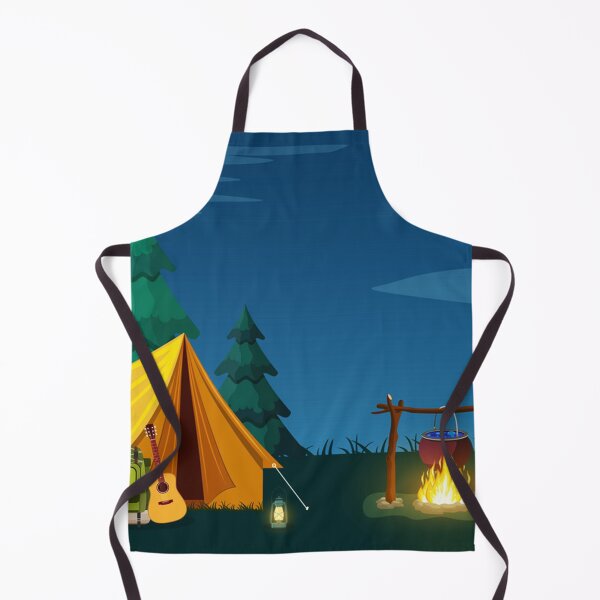 Item preview, Camping and Mountain Camp designed and sold by MatildaWatson.