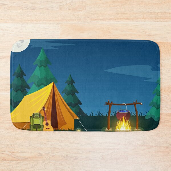 Item preview, Camping and Mountain Camp designed and sold by MatildaWatson.