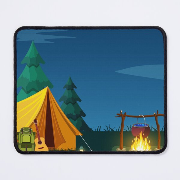 Item preview, Camping and Mountain Camp designed and sold by MatildaWatson.