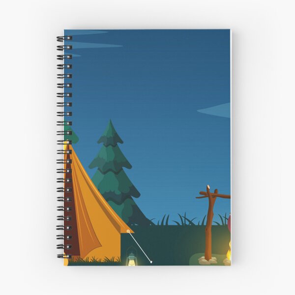 Item preview, Camping and Mountain Camp designed and sold by MatildaWatson.