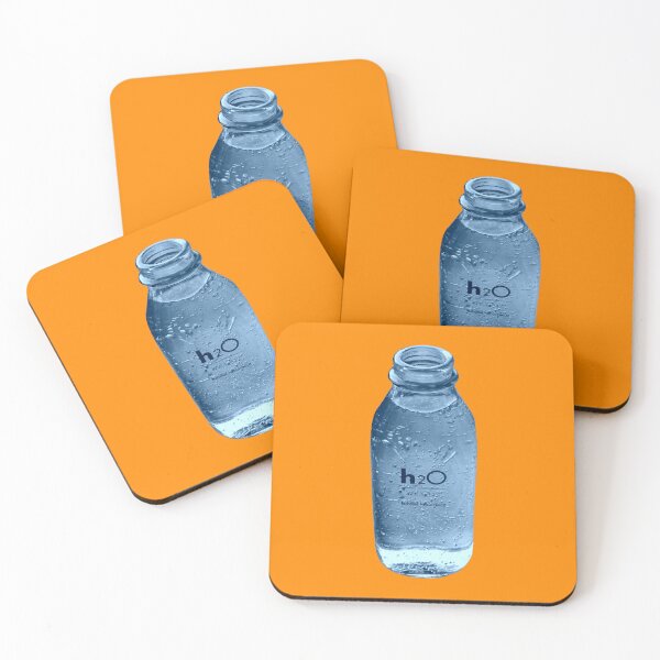 Item preview, Water Is Essential For Life Transparent Sticker (Orange) designed and sold by petricorstudios.