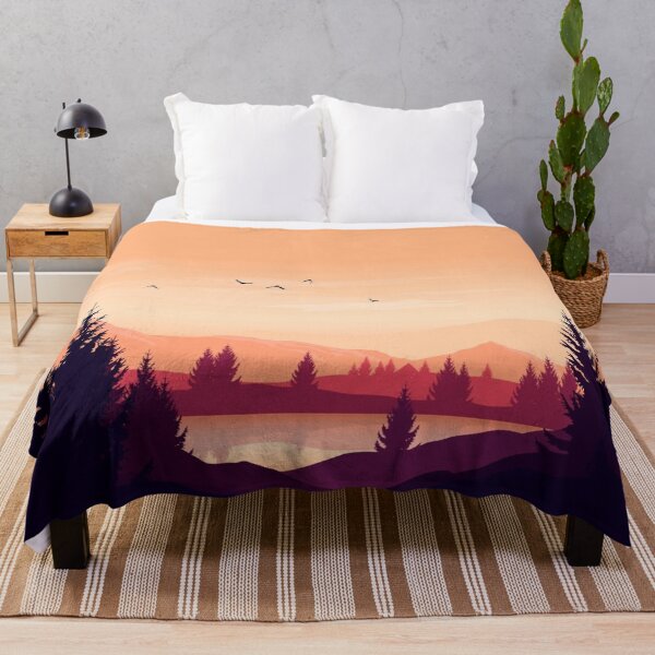 Item preview, sunset landscape designed and sold by MatildaWatson.