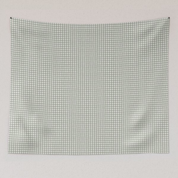 Item preview, Gingham - eucalyptus designed and sold by Chelsea Jay.