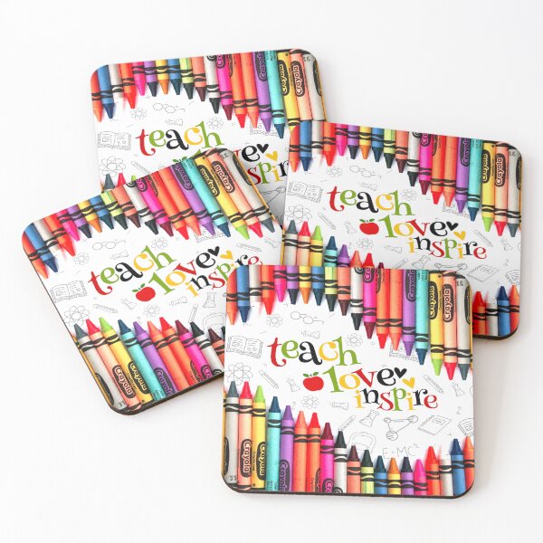 Item preview, Teacher love inspire Crayon designed and sold by MatildaWatson.