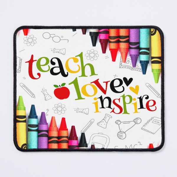 Item preview, Teacher love inspire Crayon designed and sold by MatildaWatson.
