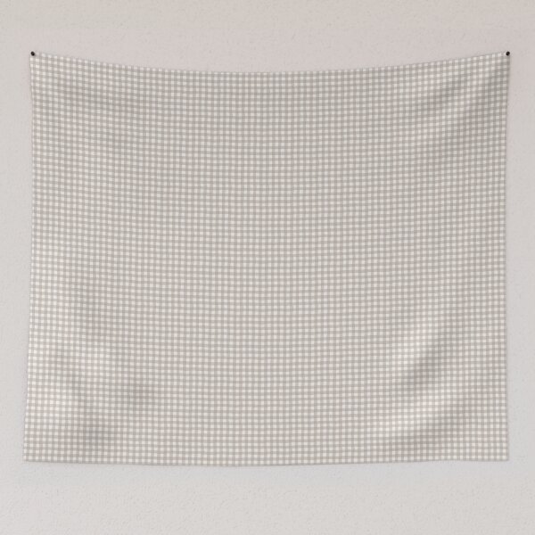 Item preview, Gingham - stone designed and sold by Chelsea Jay.