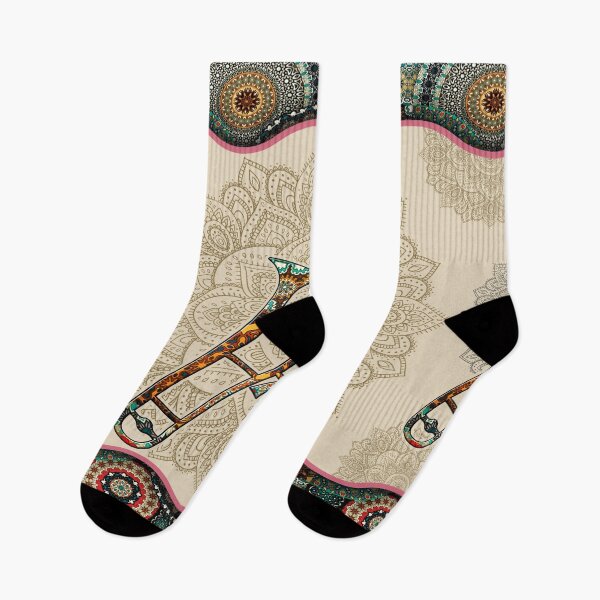 Item preview, Trombone Vintage Mandala designed and sold by MatildaWatson.