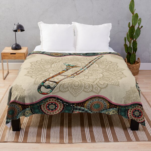 Item preview, Trombone Vintage Mandala designed and sold by MatildaWatson.