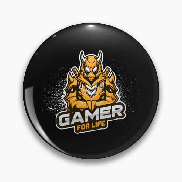 Item preview, Gamer for Life with Cybernetic Samurai designed and sold by PRIVARSHU.
