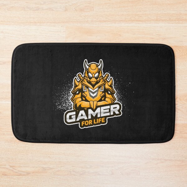 Item preview, Gamer for Life with Cybernetic Samurai designed and sold by PRIVARSHU.