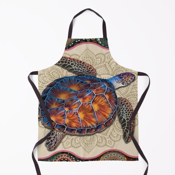 Item preview, Turtle Vintage Mandala designed and sold by MatildaWatson.