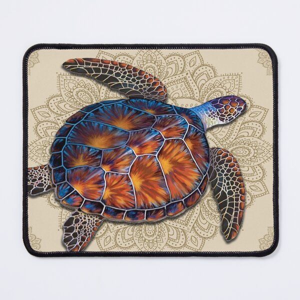 Item preview, Turtle Vintage Mandala designed and sold by MatildaWatson.