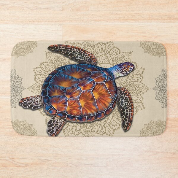 Item preview, Turtle Vintage Mandala designed and sold by MatildaWatson.