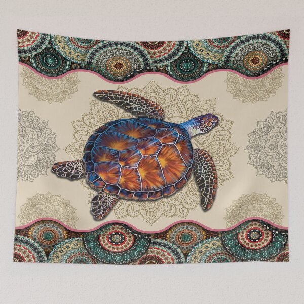 Item preview, Turtle Vintage Mandala designed and sold by MatildaWatson.