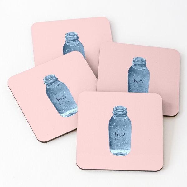 Item preview, Water Is Essential For Life Transparent Sticker (pink) designed and sold by petricorstudios.
